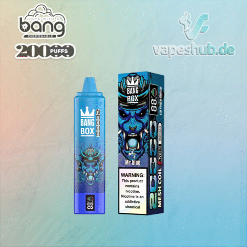 BANG BOX 20000 Puffs Disposable Vape mit 35 ml Liquid